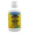 Citrato de calcio líquido 1000mg con D3 16 fl oz Blueberry líquido