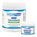 KALA HEALTH MSMPure Fine Powder 1lb and Muscle & Joint Cream 2oz Bundle