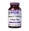 Bluebonnet Nutrition Vitamina C-1000 mg Plus Rose HIPS Vegetable Capules, for Immune Health, for Antioxidant Protection, Soy Free, Gluten Free, Non-GMO, Kosher, Dairy Free, Vegan, 90 Count