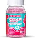 Keto ACV Gummies for Weight Loss - Delicious 1500MG Apple Cider Vinegar with Mother, Probiotics, Vitamins B6 &amp; B12, Vegan & Non-GMO - Supports Metabolism & Fat Burn for Women, 60 Vegan