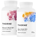 THORNE - Active Aging Multivitamin Bundle - Tailored Nutrition for Men &amp; Women 50+ - 30 Servings