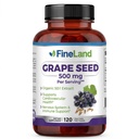FineLand Grape Seed Extracto 50:1 – 25,000mg Equivalente por Cápsula – 120 Cápsulas Veganas – Rico en Antioxidantes vivir el corazón, Immune " Circulation Support – Non-GMO confidencialidad Made in USA