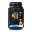 Maxler 100% Golden Whey Protein - 24g de Proteína por Servir - Premium Whey Protein Powder para Pre Post Workout - Fast-Absorbing Whey Concentrate, Isolate & Hydrolysate Blend - Salted Caramel 2 lb