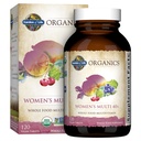 Jardín de Vida Multivitamina para Mujeres 40 Plus, Orgánica Mujeres Vitaminas, Hormona &amp; Salud de la mama Blend, Vegan, 120 Tabletas