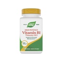 Vía natural Vitamina B1, alta potencia, 100 mg Thiamin por ser, Thiamin HCl, apoya el metabolismo energético*, Gluten Free, 100 cápsulas (paquete mayo Vary)