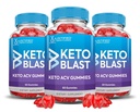 (3 Pack) Apple Cider Vinegar Gummies 1000MG Keto Blast Keto ACV Gummies Advanced Formulado con Pomegranate Beet Juice Powder B12 Vegan Non GMO 180 Gummys