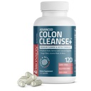 Bronson Advance Colon Cleanse Premium Cleanse & Detox Fórmula con Psyllium Husk, Senna Leaf, Cascara Sagrada, Ginger Root, Licorice Root &amp; More, Non-GMO, 120 cápsulas