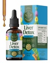 HERBAMAMA Liver Cleanse Detox " Repair - Liver Support Supplement - Liquid Drops with Milk Thistle, Dandelion Root " Chanca Piedra - Alcohol " Sugar-Free Liquid Cleanse Supplement, 42-Day Supply