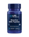 Extensión de la vida Péptidos de leche bioactivos, Apoyo a la humedad saludable, Suplemento de sueño, Relajación, péptidos de leche, decapeptida de Casein, libre de hormonas, libre de gluten, no Gluten, vegetariano, 30 cápsulas