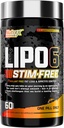 Nutrex Research Lipo6 Stimulant Free Weight Loss &amp; Appetite Suppressant Diet Pills – Thermogenic Belly Fat Burner, Combat Cravings, Boost Metabolism – 60 Servings