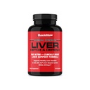 MuscleMeds Liver Detox " Defend, Cleanse, Repair Formula - Herbal Liver Support Supplement, NAC, Silymarin Milk Thistle, 60 Servings