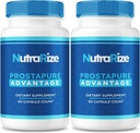 (2 Pack) Prostapure Capsules, Prostapure Advantage Prostate Supplement, Official All-Natural Advanced Formula, Maximum Strength Pills to Support Global Health, Prosta Pure Reviews (120 cápsulas)