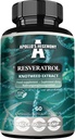 APOLLO'S HEGEMONY Resveratrol High Dose 400 mg - 60 cápsulas veganas - 2 meses de suministro - 98% Trans-Resveratrol from Japanese Knotweed Extract - Natural Antioxidant