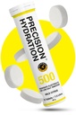 Precision Hydration Electrolyte Tablets - Multi Strength Effervescent Hydration Tablets - Baja Calorie, Gluten Free, Vegan/Vegetarian Friendly (1 Tube, 500mg/L - Yellow Tube)