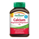 Magnesio de calcio Jamieson con tabletas de vitamina D3, 420 caplets