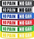 No Dolor No Gain Wristbands Motivational Bulk Inspirational Silicone Fitness Pulseras Stretch Unisex Sport Wristbands for Teens Hombre Mujer
