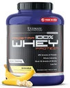 Ultimate Nutrition Prostar Whey Protein Powder Isolate, Banana - Low Carb, High Protein Powder Shake for Muscle Gain & Recuperación - Bajo Sodium, Low-Fat & Keto Friendly - 5.28 lbs Tubs