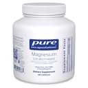 Encapsulaciones puras Magnesio (Citrate/Malate) - Suplemento Magnesio para apoyar la utilización de nutrientes, energía, huesos y salud cardíaca* - con Citrato de magnesio " Malate - 180 cápsulas