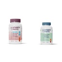 SmartyPants Gummies multivitamina de mujeres, azúcar gratis: biotina, methylfolate, Omega 3 (ALA), vitamina D &amp; adolescente Guy multivitaminas: Omega 3 aceite de pescado (EPA/DHA), vitamina D3, C, vitamina B12, B6
