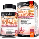 Multivitamínico diario para mujeres 50 &amp; Over – Suplemento de soporte de memoria – Promueve la reducción de estrés &amp; Respuesta sana de inmunológico – Suplemento multivitamina de mujeres diseñado para Stomach Comfort - 60 cápsulas