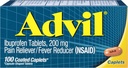 Advil 200mg Caplets 100 Each