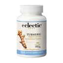 ECLECTIC INSTITUTE Raw Freeze-Dried Turmeric Silencio US Grown ← Vegetariano, No GMO, Gluten Free ← 90 CT (395 mg)