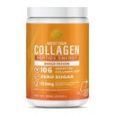 Peptide Energy Collagen Powder Hair, Nail, Skin, Type I & III,Caffeine for Energy, Vitamina C, Biotina, Acid hialurónico, Cero Sugar – 8.92 oz (Mango Passion)