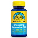 Vida Energizante de la Naturaleza Niacinamide 500mg - No Flush Vitamina B 3 Suplemento de Niacina - Función Nerve, Metabolismo y Apoyo Energético Saludable - Garantía de 60 días, Laboratorio Verificado, 100 Servimientos, 100 Tabletas