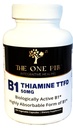 Vitamina B1 Thiamine TTFD, Thiamine Tetrahydrofuryl Disulfide, 50mg-250Capsules,Vegan,Non GMO,No hay rellenos artificiales o aditivos Stearate.