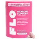 O Positiv FLO Ovarian Health Support - Equilibrio hormonal para mujeres, Suplemento con DIM, Myo & D-Chiro Inositol, ácido fólico - Apoyos Ovulación saludable, Regularidad del ciclo - 30 Servimientos