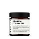 Erbology Organic Cordyceps Mushroom Powder 50 Servings - 48% Beta-glucans - Energía y Rendimiento - Cordyceps Sinensis - Small Batch - Sustentably Grown in Europe - Vegan - Non-GMO - No Añadido Fillers