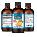 Germa Vitamina líquida sin azúcar C. 500 mg. Absorción rápida Suplemento dietético. Sistema Inmunitario Booster. 4 oz / 118ml