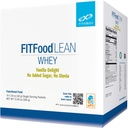 XYMOGEN FIT Food Lean Whey No Añadido Sugar, No Stevia - BioActive Whey Protein Powder with Natural Immunoglobulins - Supports Healthy Body Composition, Immune Health, Workouts - Vanilla (10 Packets)