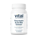 Vital Nutrients Pancreatin " Ox Bile Extract 500mg ← Enzymes Digestivos Naturales para Mujeres " Hombres Silenciosos Digestión de Proteína, Gordo y Carbohydrates* permanente Gluten, Dairy " Soy Free TEN 60 cápsulas