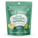 Cuatro verdes ecológicos sigmáticos Polvo verdes superalimentación con probióticos " prebióticos " Super verdes con Moringa, Chaga " Turquía Tail  durable (4.94 oz.)