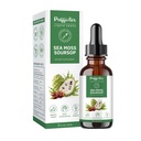 PUFFIAIR Soursop (Graviola) " Sea Moss Liquid Drop for Cell Support " Regeneración, Immune Boost, Relax, Liver and Sleep, Herbal Extract, Sugar/Gluten Free, Natural Flavor, 2 Fl Oz/60ml