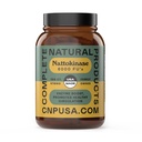 Productos naturales completos Nattokinase Capsules - 100 Conde 570Mg 6000Fu'S, Apoyo a la Circulación Saludable, Natto Enzymes, Gluten Gratis, Puro Soy Enzyme, Vegan, No GMO