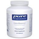 Encapsulaciones puras OsteoBalance ← Suplemento hipoalergénico para promover la absorción del calcio y la mejora de la mineralización sana de los huesos*
