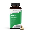 LifeSeasons Puri-T - Liver Cleanse & Detox Support Supplement - Resveratrol, N-Acetyl Cysteine, Milk Thistle, Artichoke & Turmeric - Support Tissue Regeneration & Healthy Bile Flow - 60 cápsulas