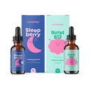JoySpring Bundle - SleepBerry y vitamina B Complejo líquido para niños