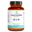 15-Day Colon Cleanse – Detox " Gut Health Support with Probiotics, Aloe Vera, Licorice Root " Psyllium Husk – Supports Digestive, Immune, and Kidney Health for Men " Women