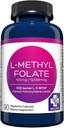 MD Life L Methylfolate 12.5mg - Professional-Grade Active Methylfolate Supplement - Maximum Potency MTHFR Suplementos - L metilfolato 12.5mg 90 cápsulas - Aminoácidos esenciales