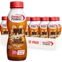 Premier Protein Indulgence Protein Shake, 30g Protein, 3g Sugar, Salted Caramel Truffle, 11.5 fl oz, Pack de 12