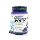 PERFORMANCE INSPIRED Nutrition WHEY Protein Powder – All Natural – 25G Protein – BCAAs – Enzimas digestivas – Fiber Packed – Blueberry – 2lb