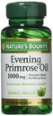 Óleo Bounty Evening Primrose, 1000mg, 180 Softgels (3 X 60 Botellas de Conteo)