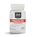 365 by Whole Foods Market, Vitamina D3 2000 UI, 250 ct