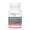 Grupo de Investigación de Alergia Melatonin 20mg - Melatonina Pura, Fuerza Extra para Adultos, Ayuda al sueño, Dosis Alta, Capsules Vegetarianos - 60 Conde