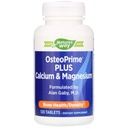 Camino de la Naturaleza OsteoPrime PLUS Calcio &amp; Magnesio, soporta la función de la salud ósea &amp; muscular*, con vitaminas D3 &amp; K2, vegetariano, 120 Tabletas