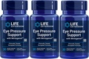 Soporte de presión de ojos de extensión de vida con Mirtogenol,Vcaps 30 Conde (Pack of 3)