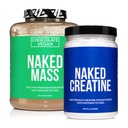 Agrupo de proteína libre de soja NAKED: Cretina de masa vegana de chocolate 8LB